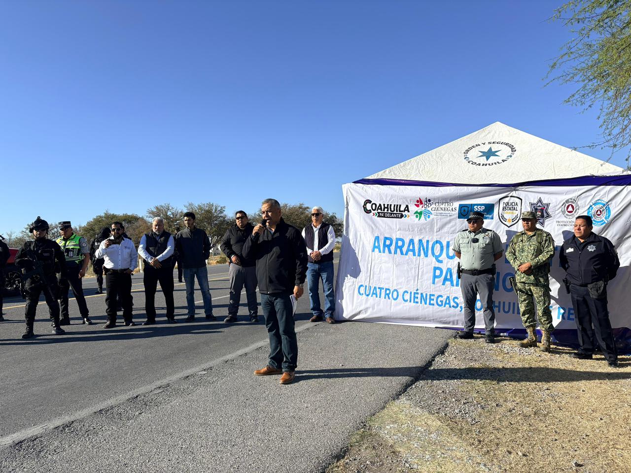>ARRANCA EN CUATRO CIÉNEGAS EL OPERATIVO BIENVENIDO PAISANO
