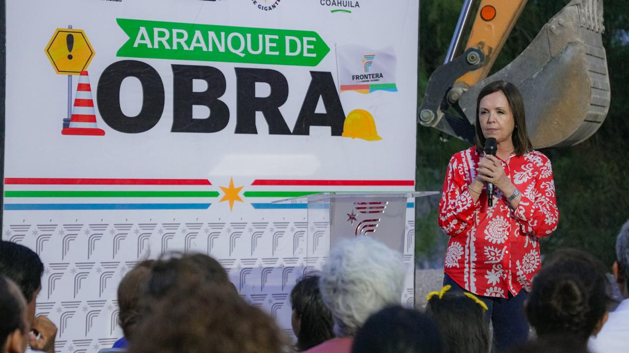 >Sari Pérez arranca limpieza del arroyo Frontera